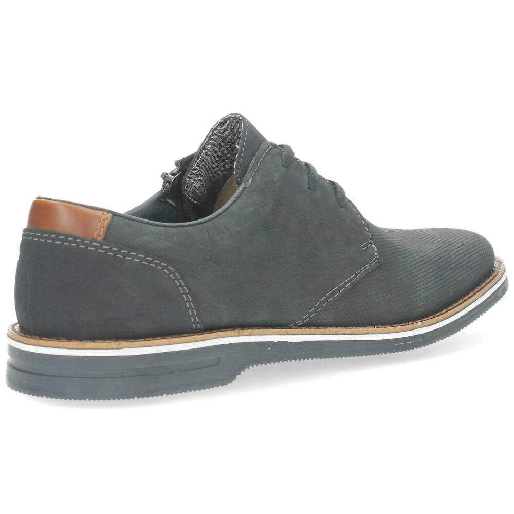 Blauwe veterschoenen