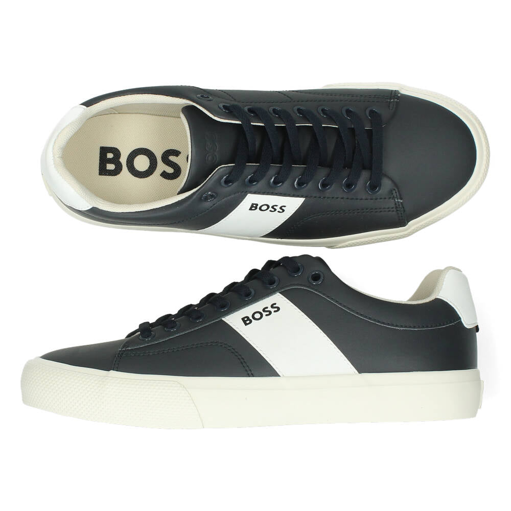 Blauwe sneakers