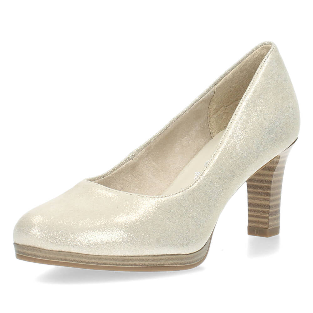 Metallic gouden pumps