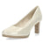 Metallic gouden pumps