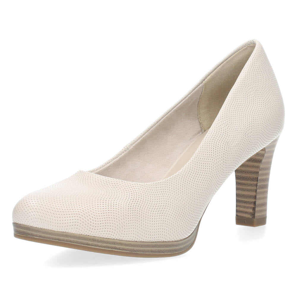 Beige pumps