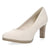 Beige pumps