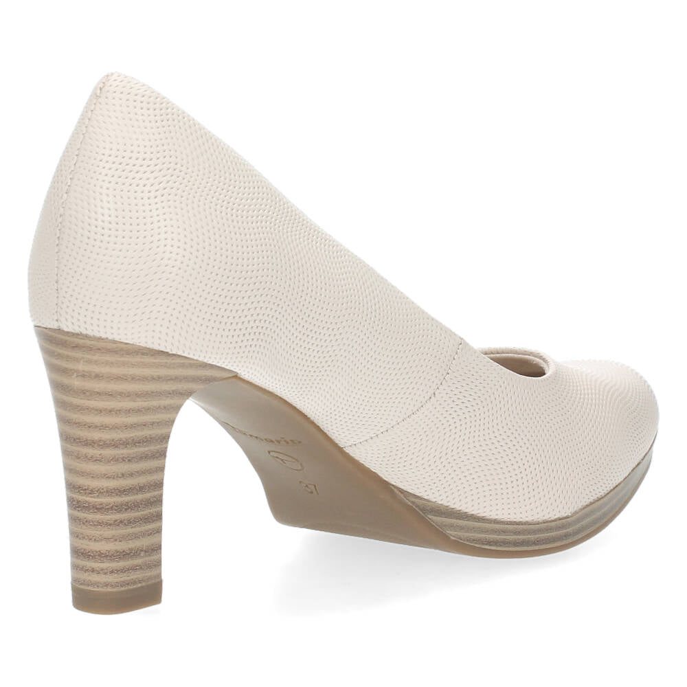 Beige pumps