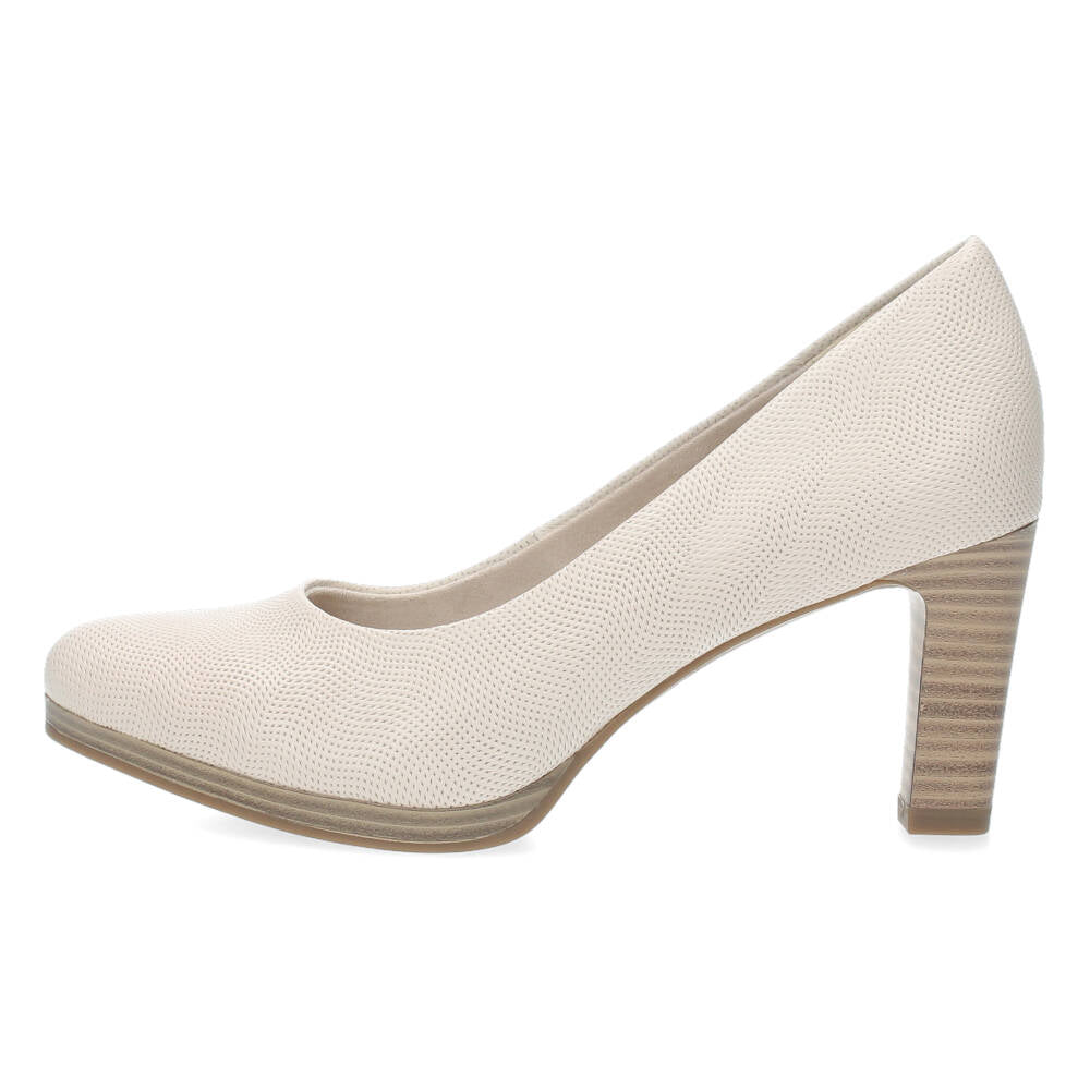Beige pumps