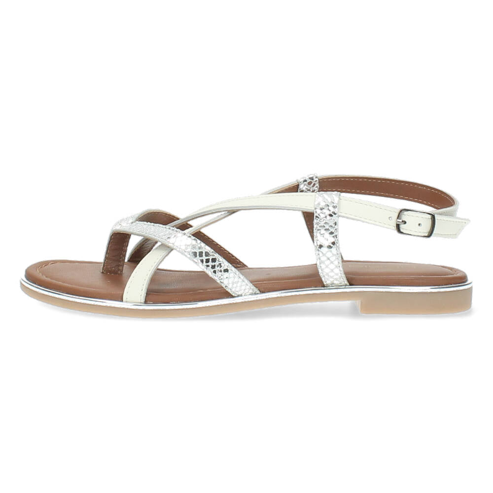 Witte sandalen