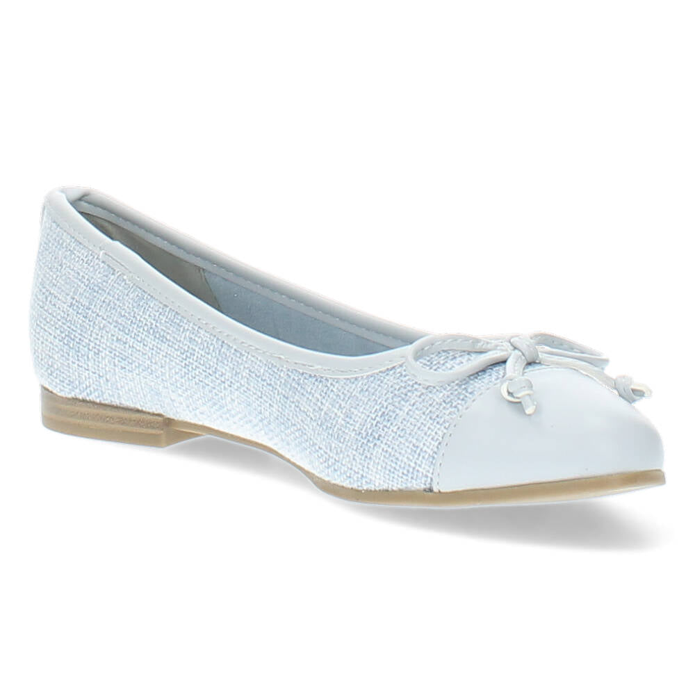 Blauwe ballerina's