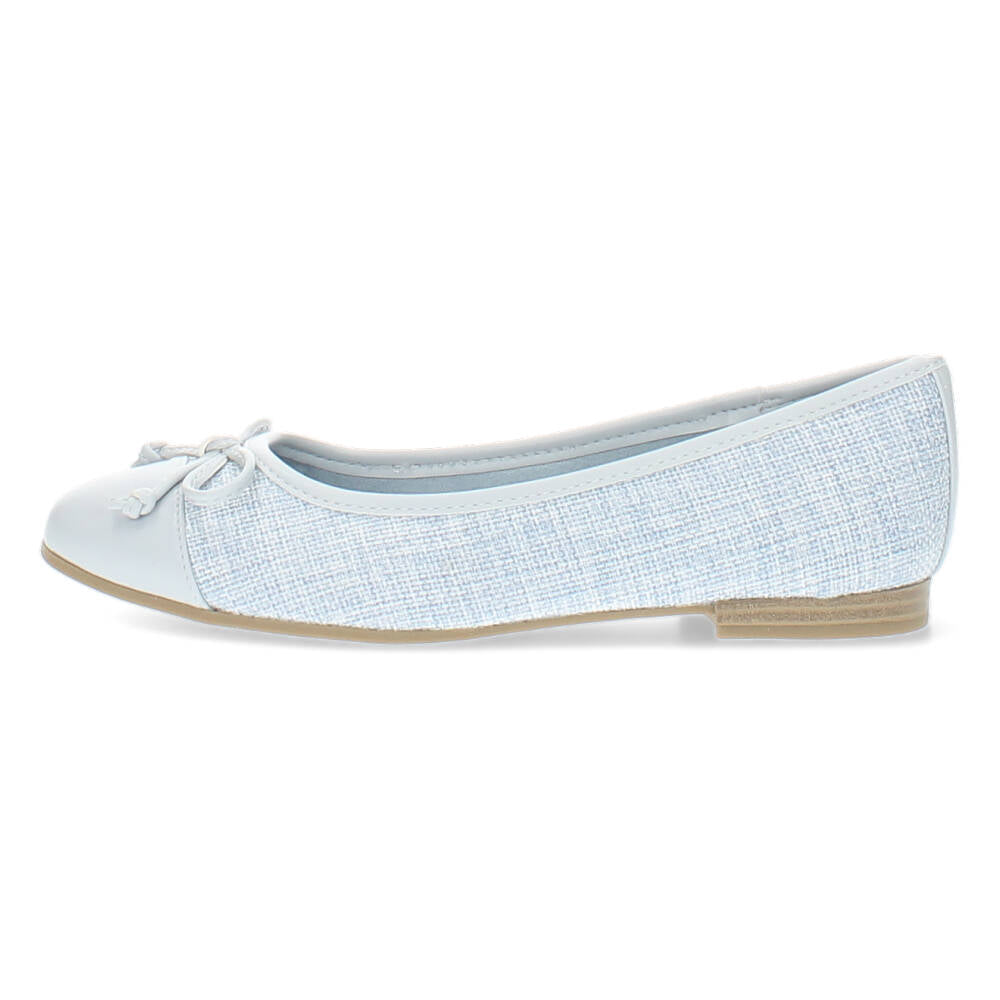 Blauwe ballerina's