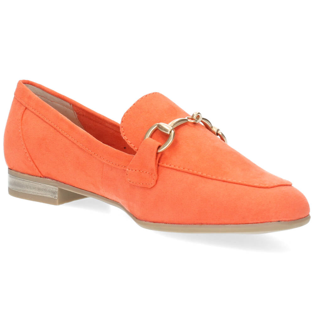 Oranje loafers