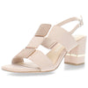 Lichtroze sandalen