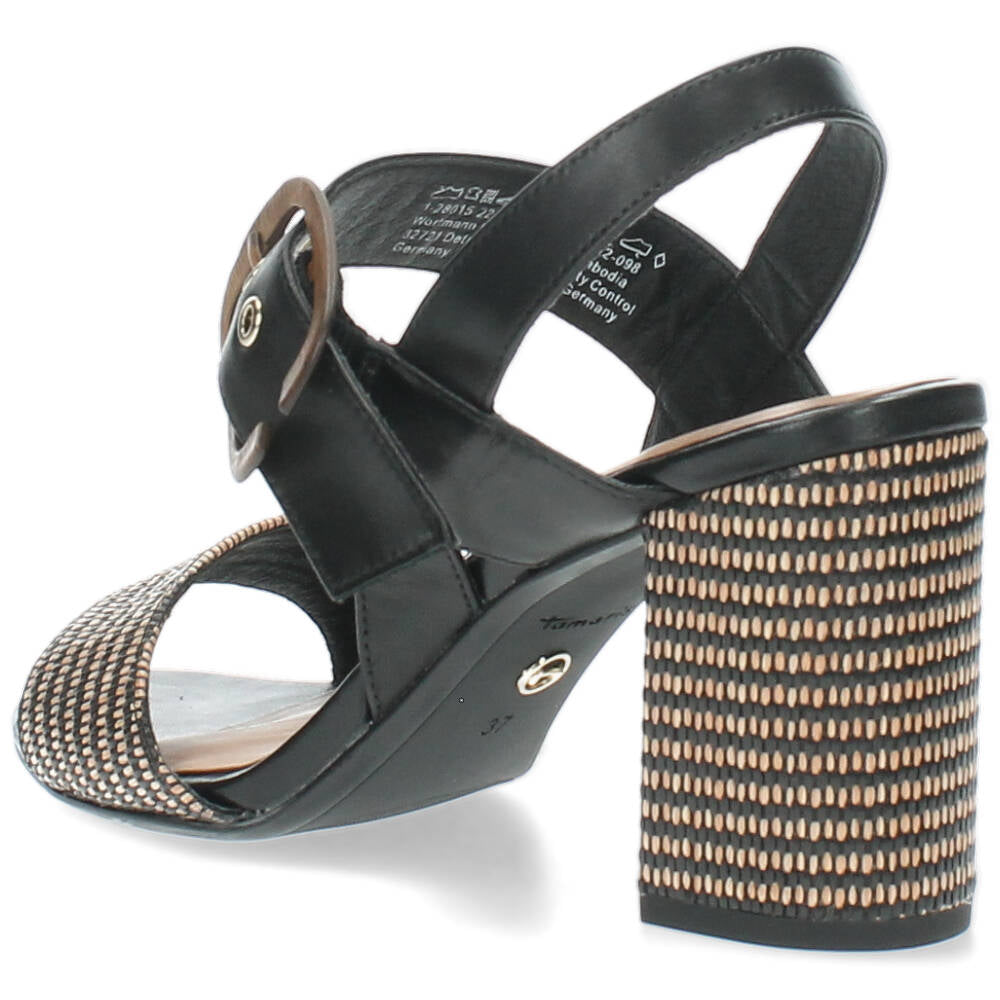 Zwarte sandalen