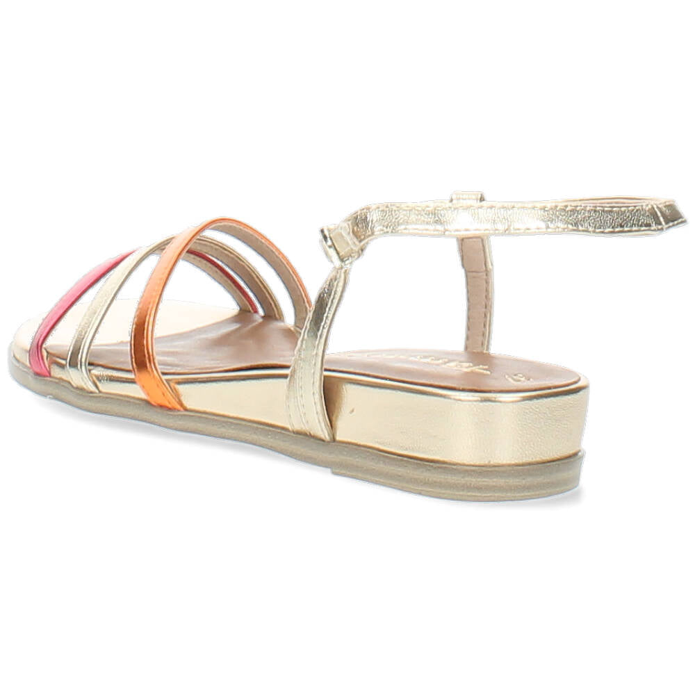 Metallic gouden sandalen