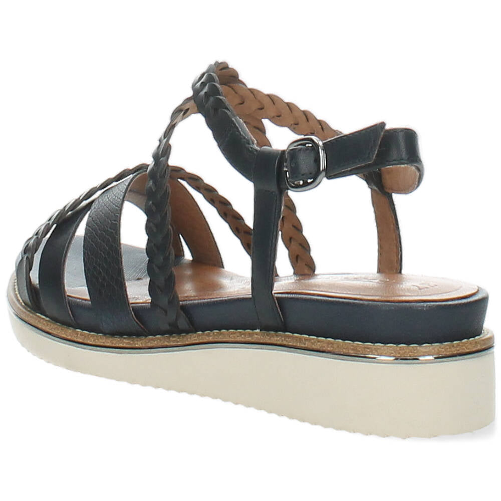 Donkerblauwe sandalen