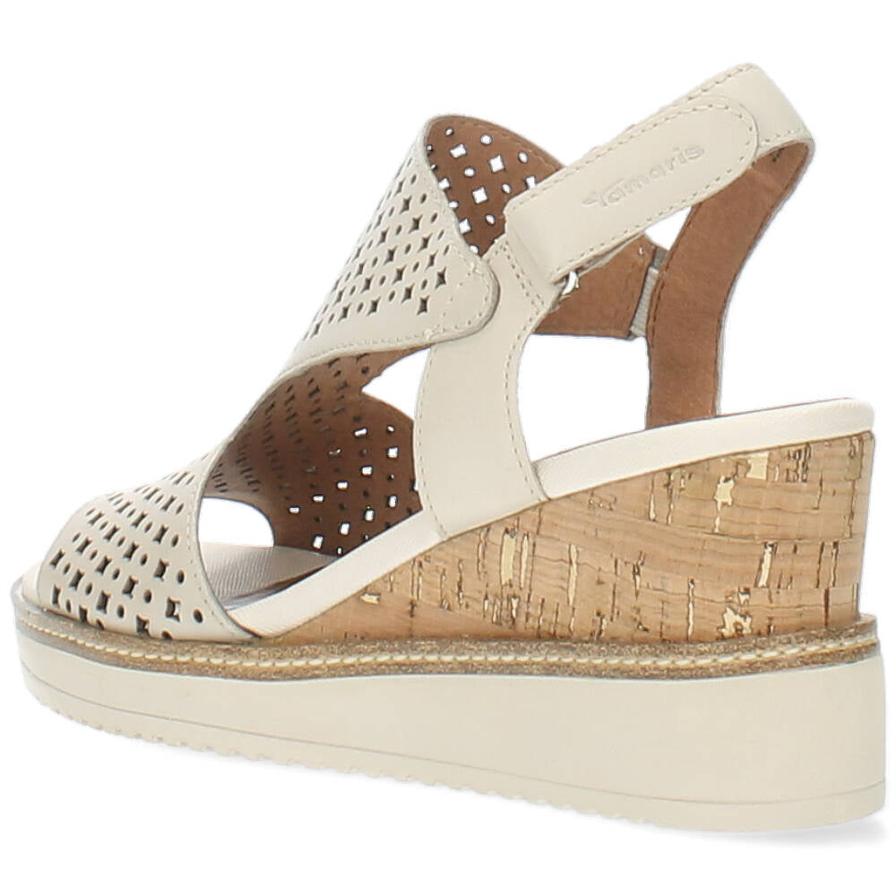 Beige sandalen