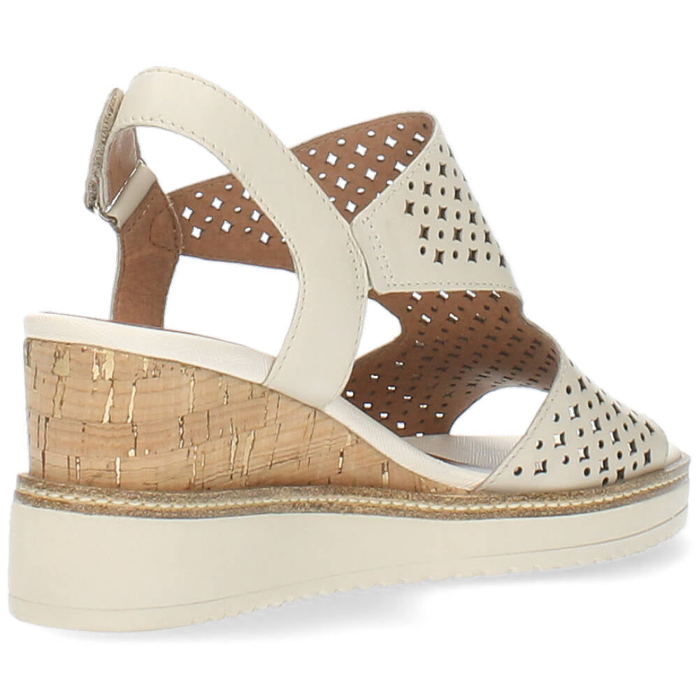 Beige sandalen