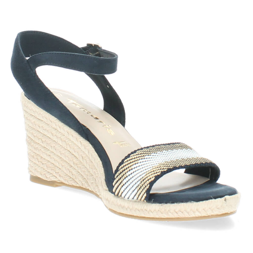 Blauwe sandalen