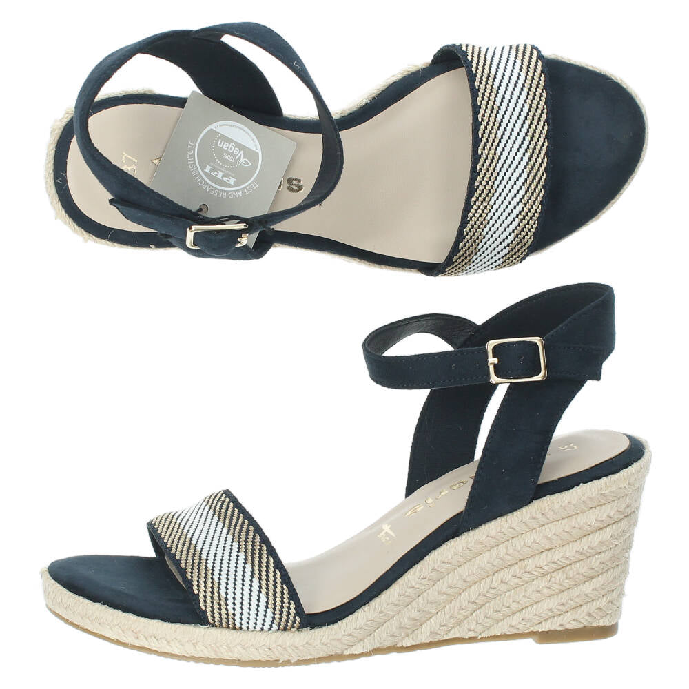 Blauwe sandalen