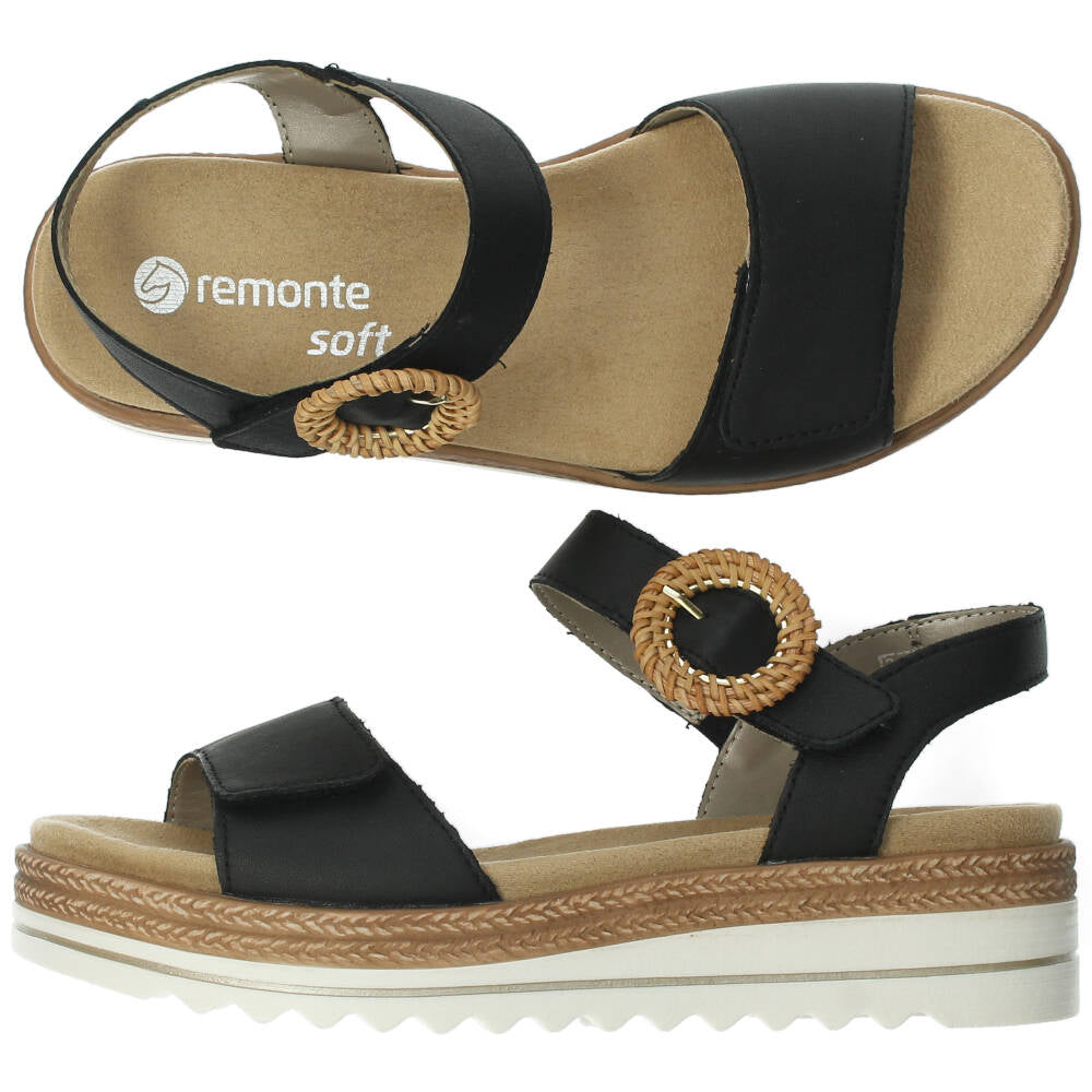 Zwarte sandalen