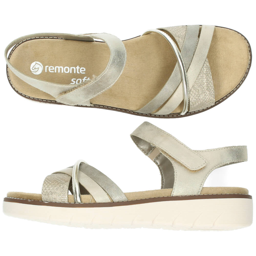 Metallic sandalen
