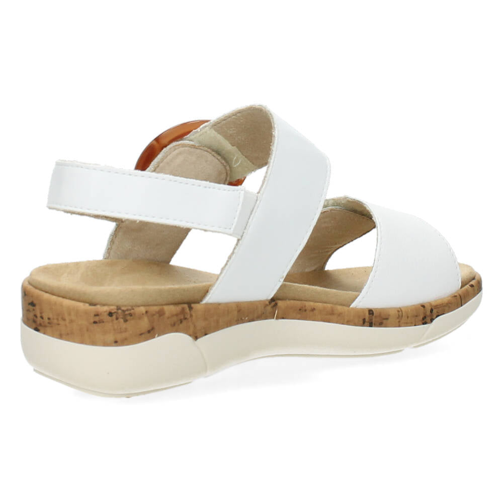 Witte sandalen