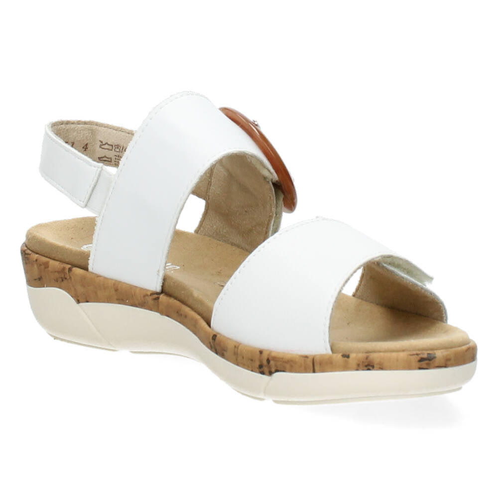 Witte sandalen