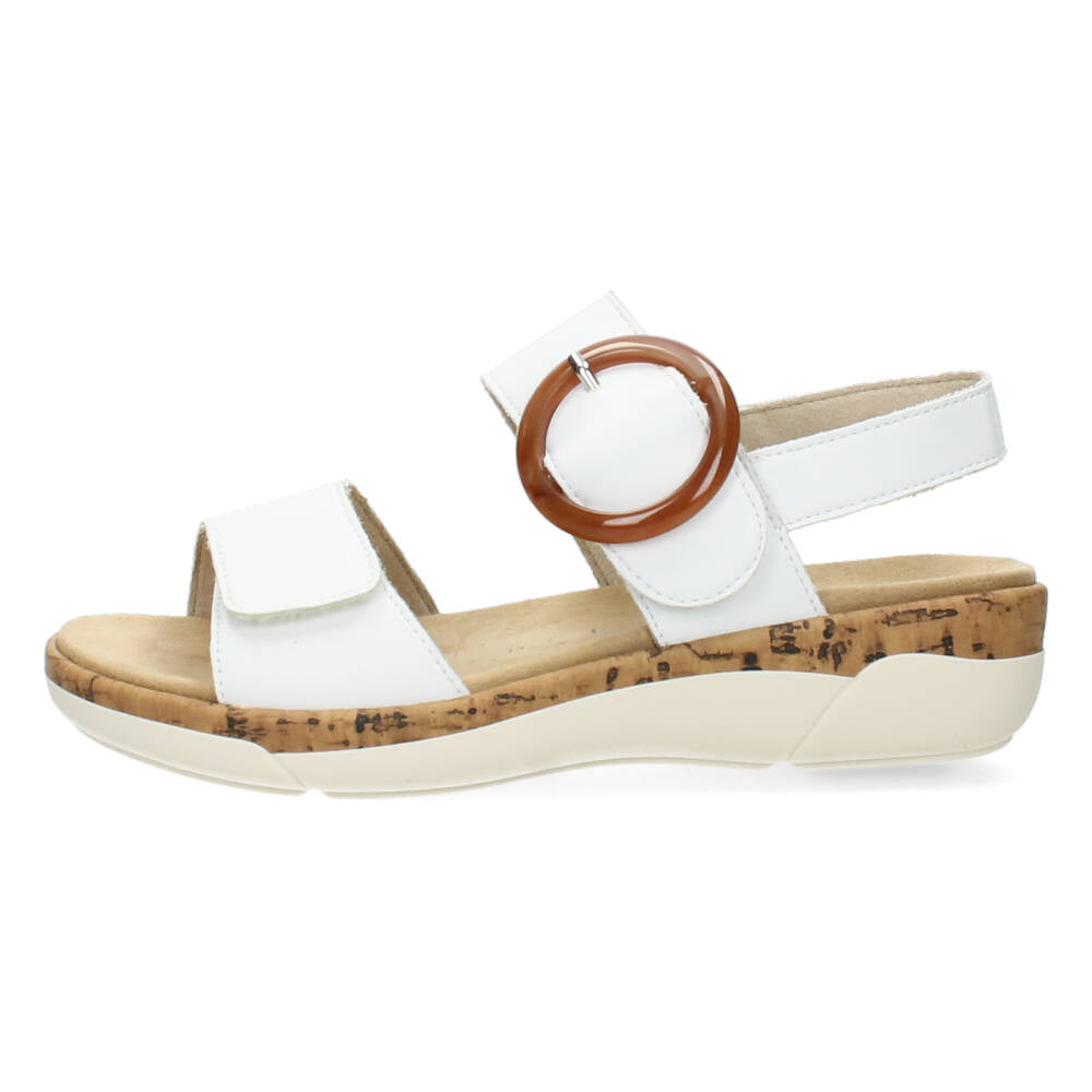 Witte sandalen