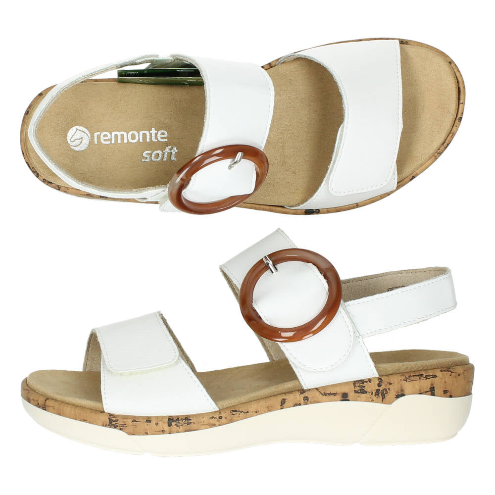 Witte sandalen