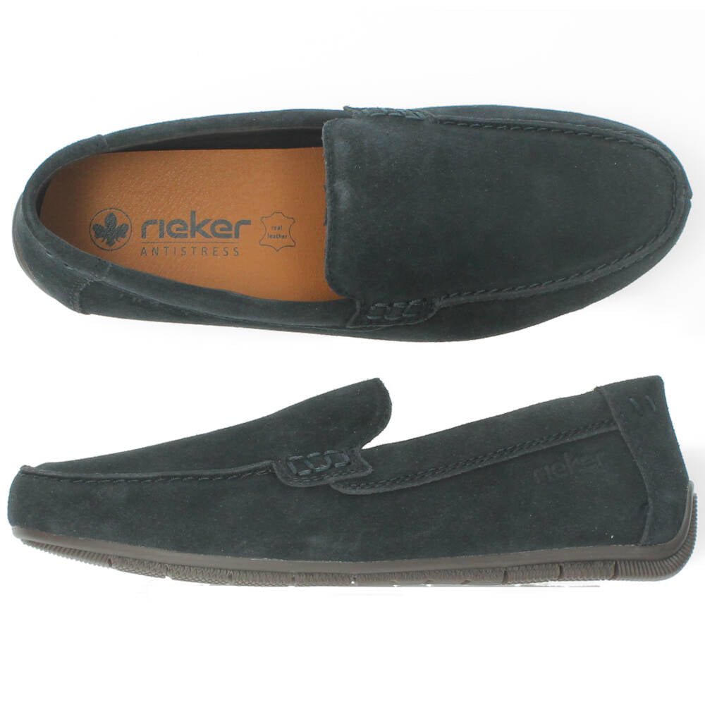 Donkerblauwe instappers