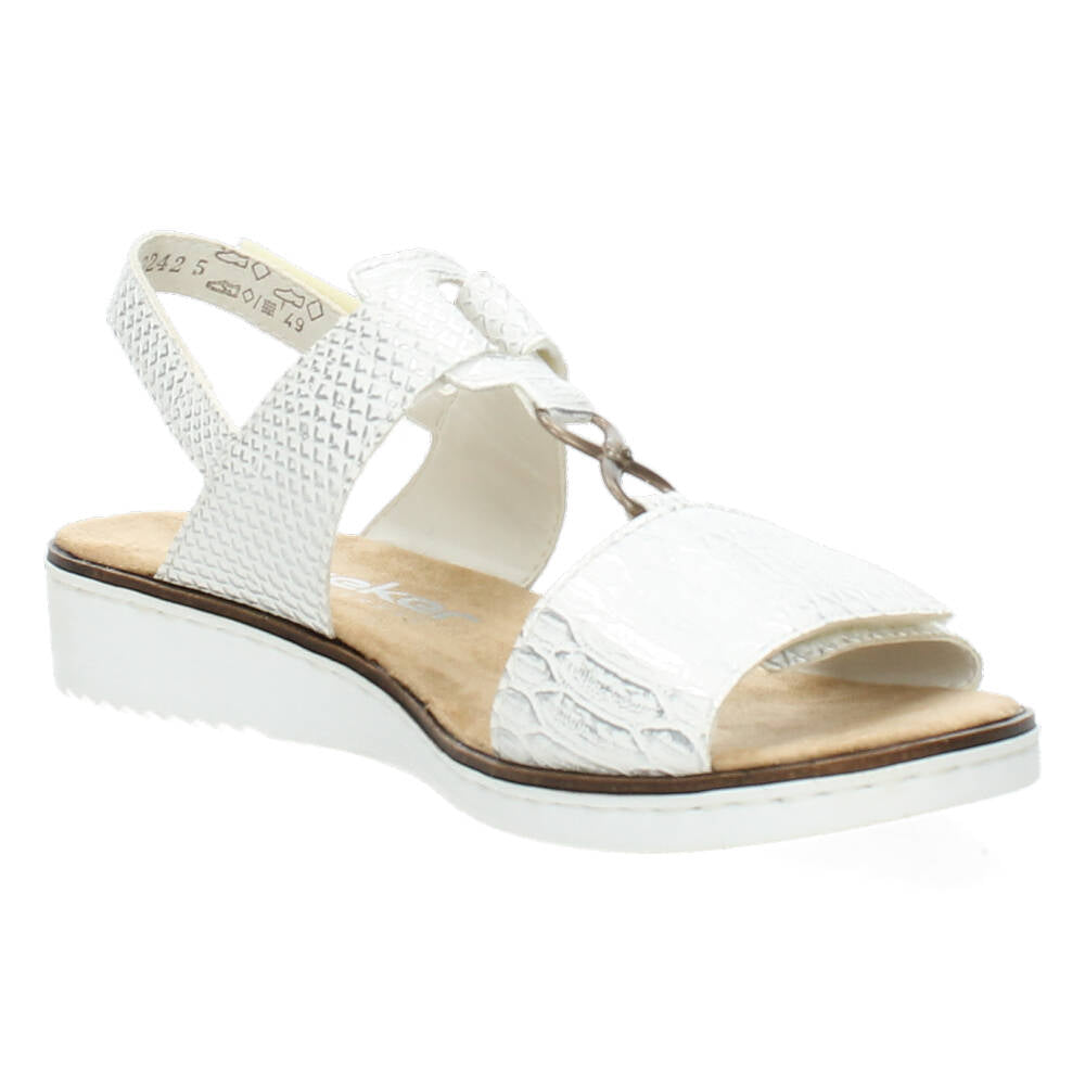 Witte sandalen