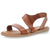 Cognac sandalen