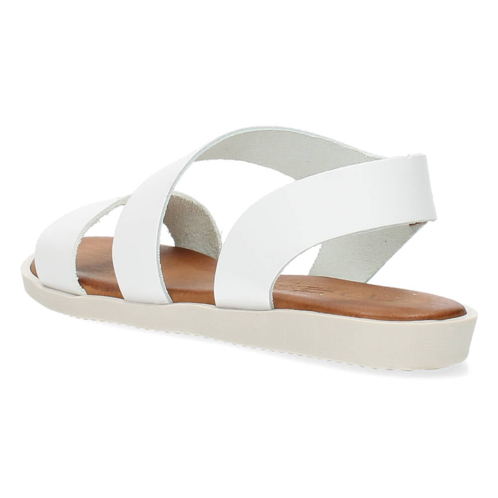Witte sandalen