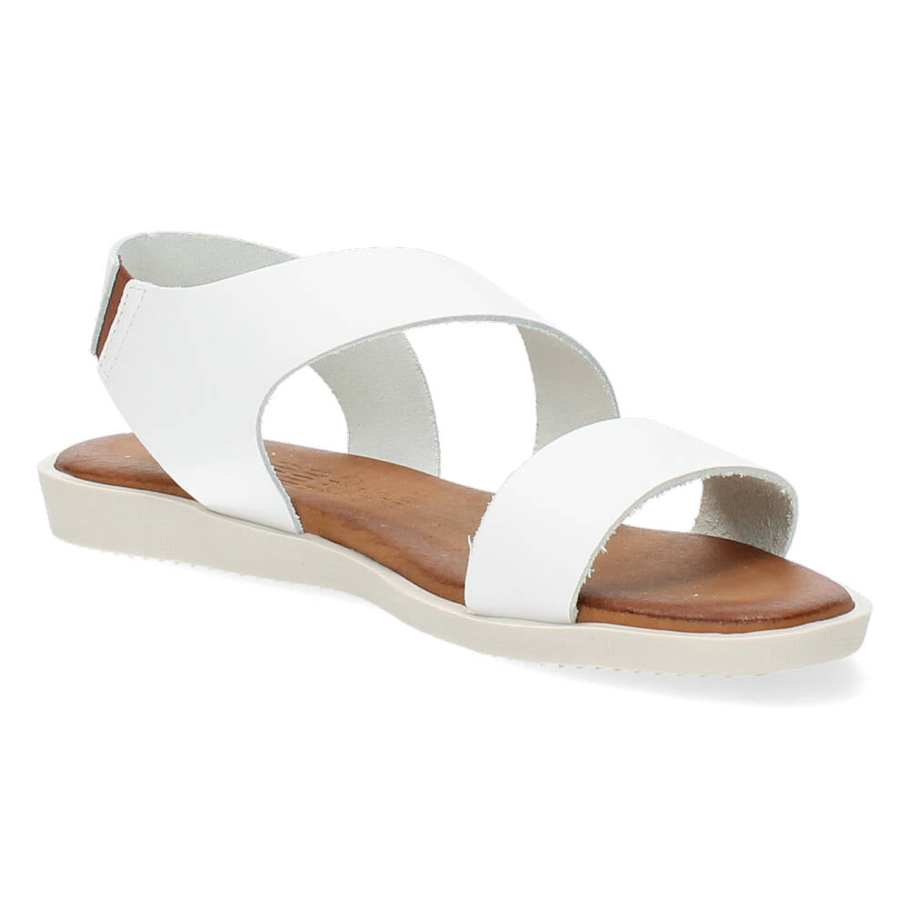 Witte sandalen