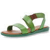 Groene sandalen