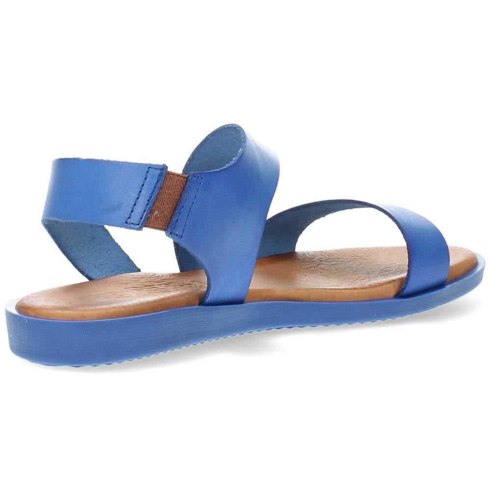 Blauwe sandalen