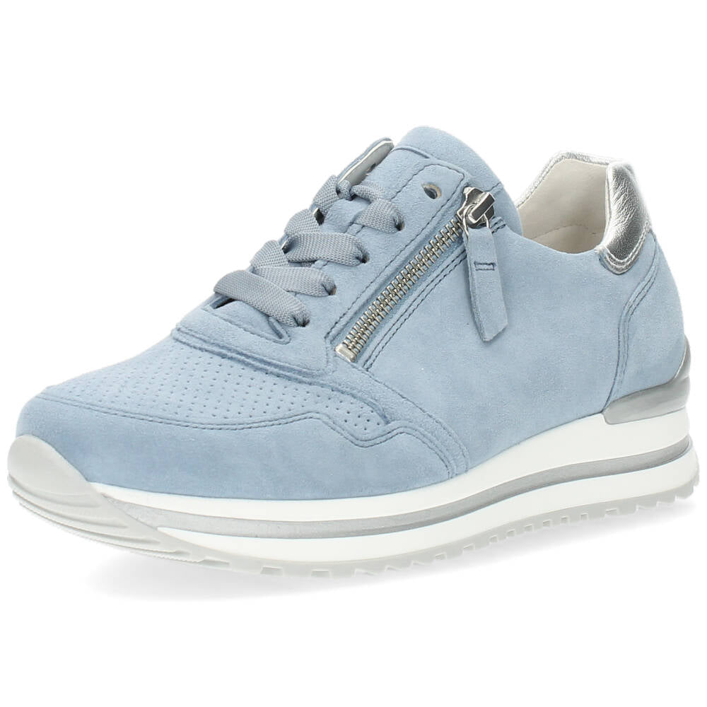 Blauwe sneakers