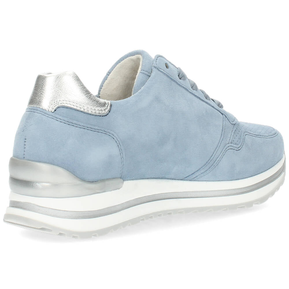 Blauwe sneakers