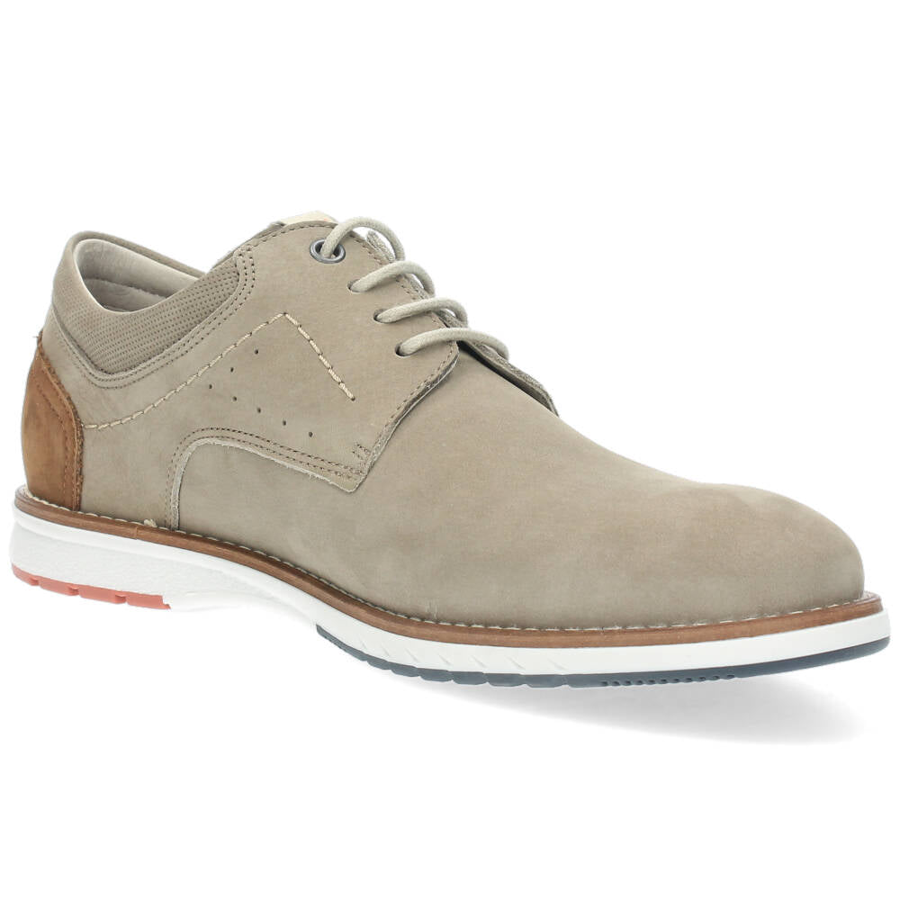 Beige veterschoenen