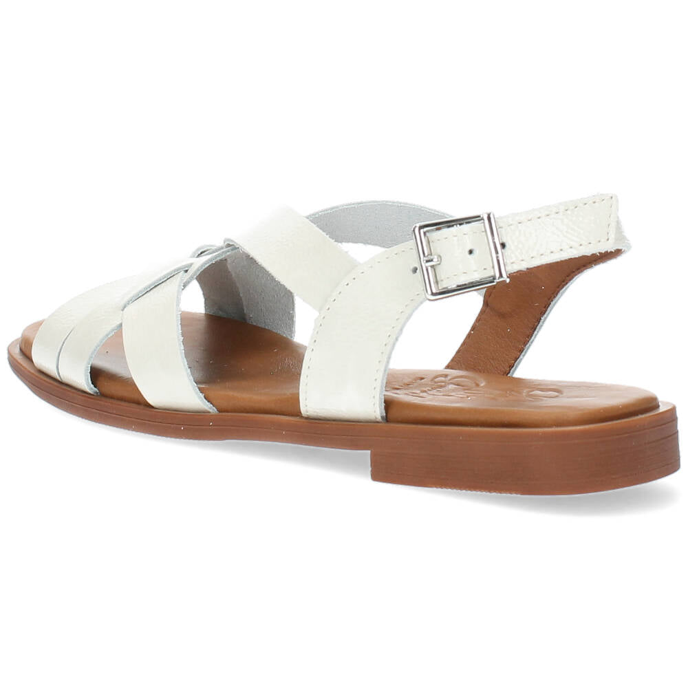 Witte sandalen