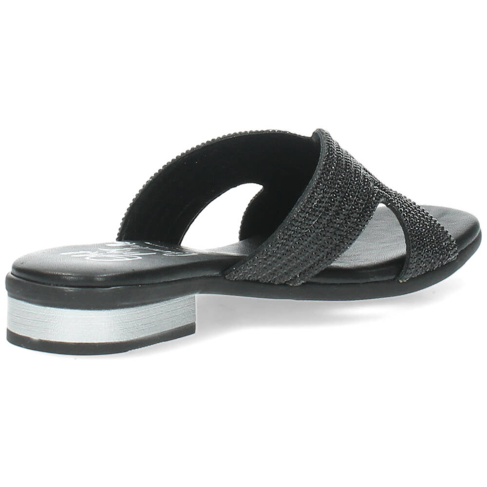 Zwarte slippers