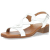 Witte sandalen