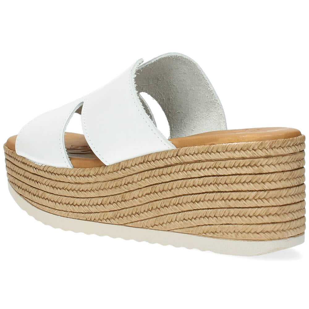 Witte slippers