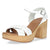 Witte sandalen