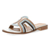 Multicolour slippers