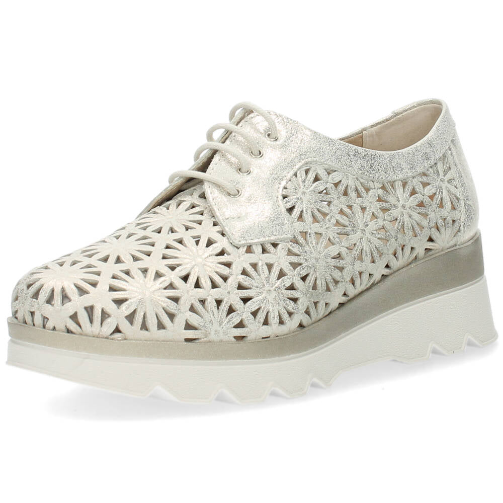 Gouden veterschoenen