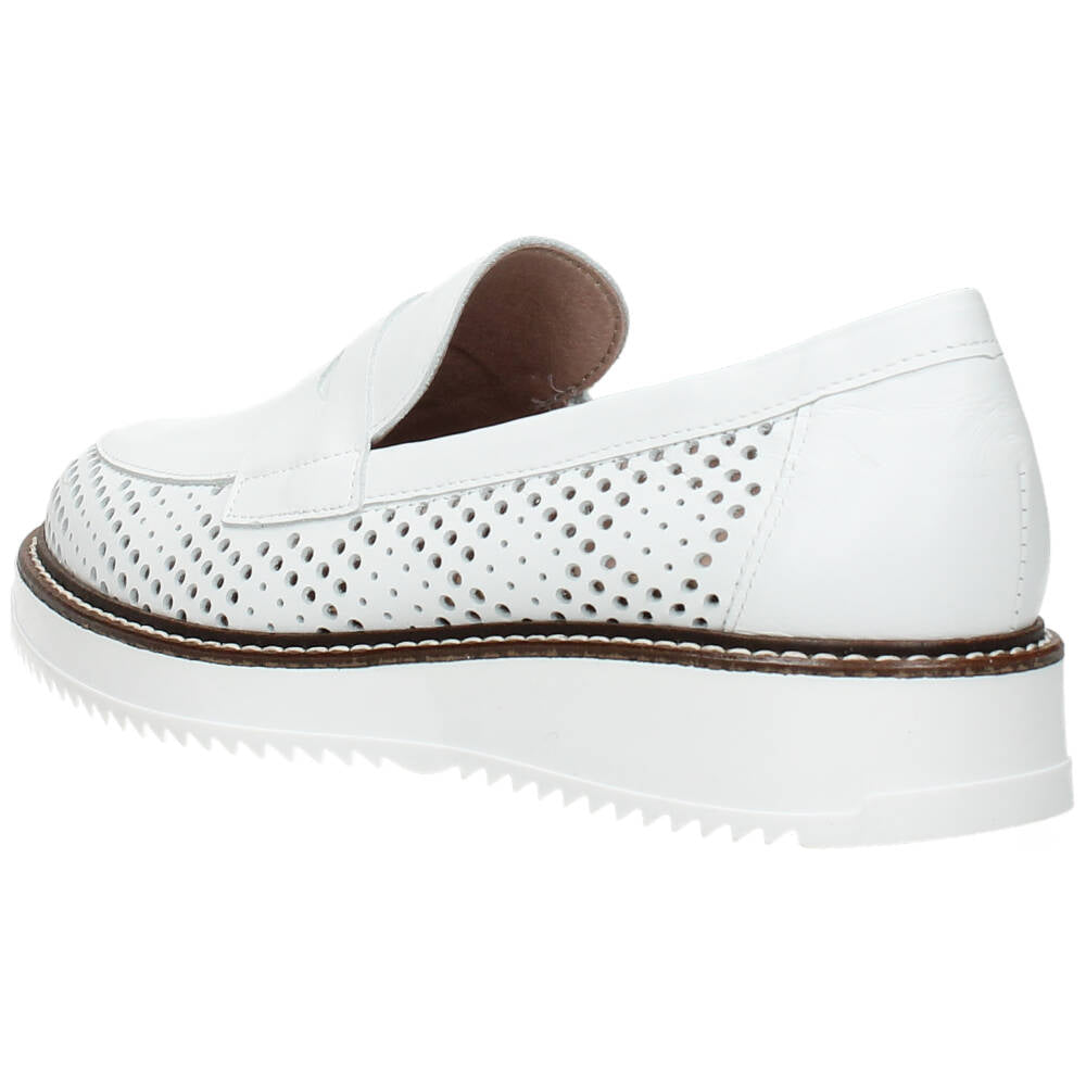 Witte loafers