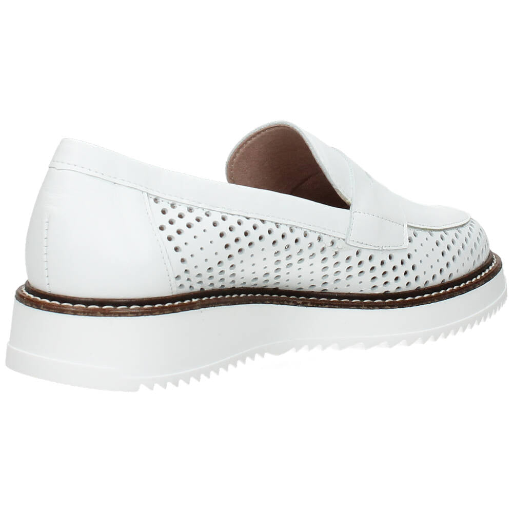 Witte loafers