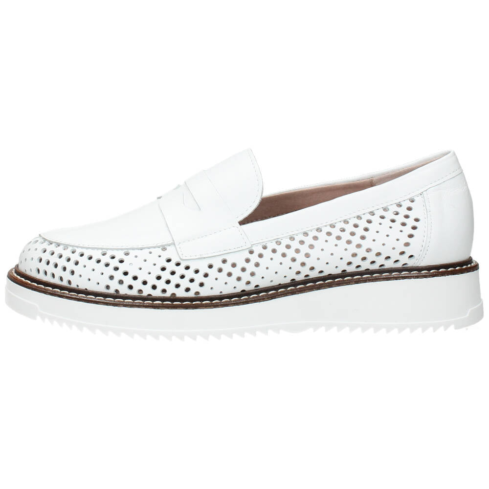 Witte loafers