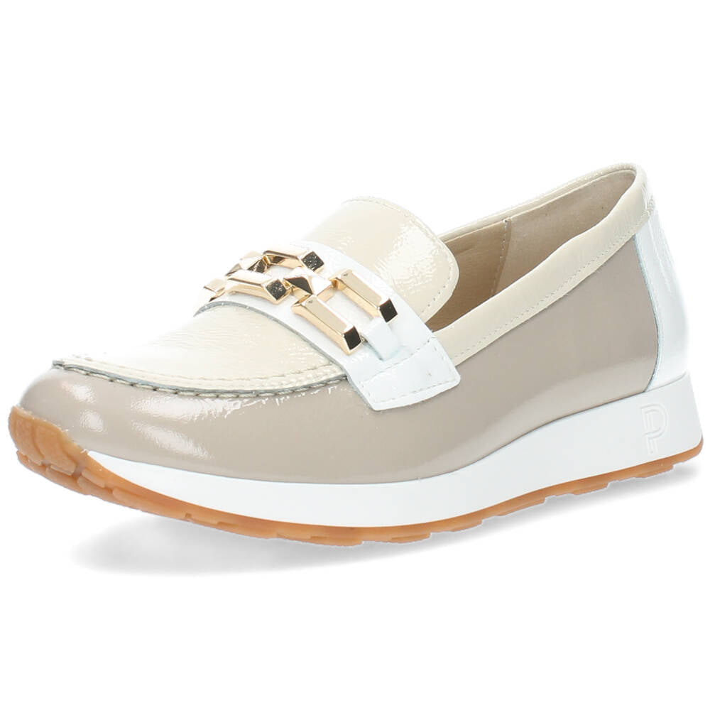 Beige loafers