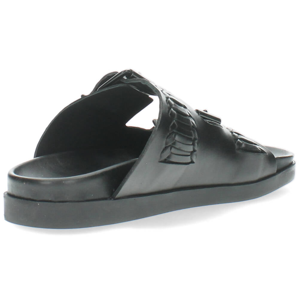 Zwarte slippers