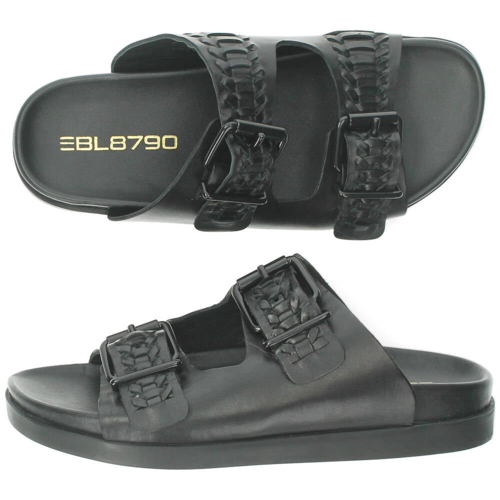 Zwarte slippers
