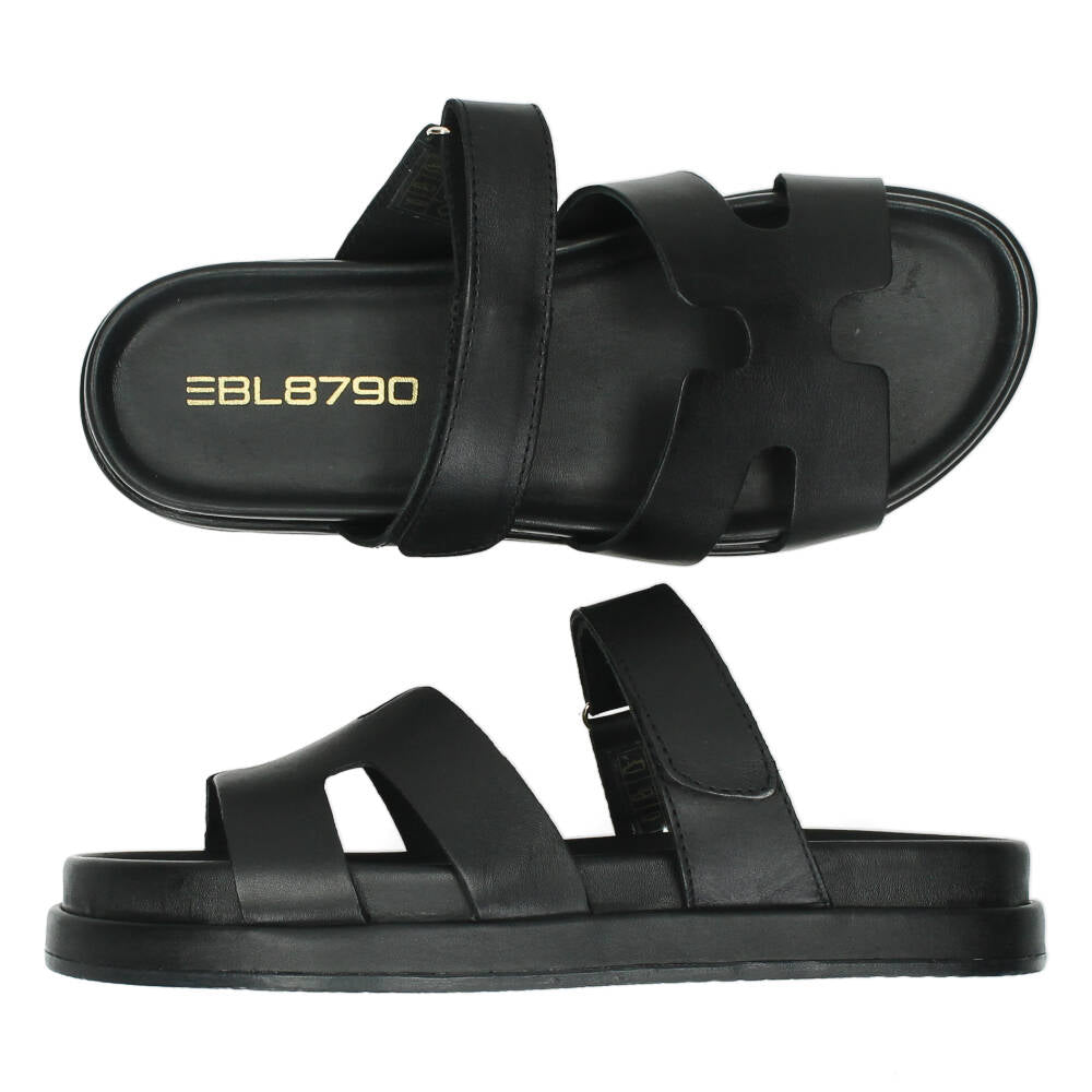 Zwarte slippers
